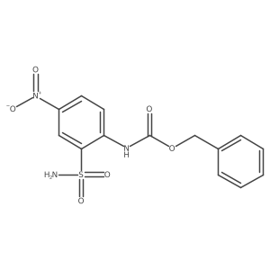 benzyl N-(4-nitro-2-sulfamoylphenyl)carbamate Structure