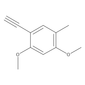 1-Ethynyl-2,4-dimethoxy-5-methylbenzene Structure