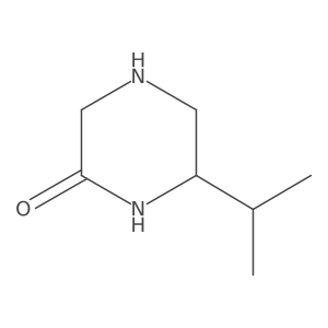 (R)-6-Isopropyl-piperazin-2-one Structure