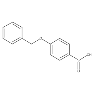 4-Phenylmethoxybenzenesulfinic acid结构式