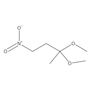 3,3-Dimethoxy-1-nitrobutane Structure