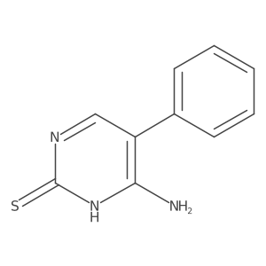 4-amino-5-phenyl-1H-pyrimidine-2-thione Structure