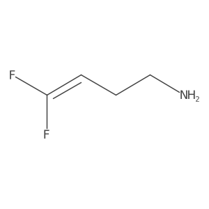 4,4-Difluorobut-3-en-1-amine Structure