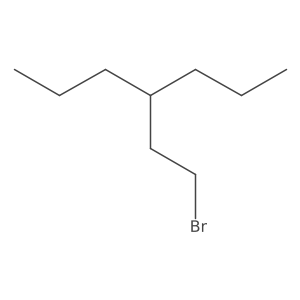 4-(2-bromoethyl)-Heptane Structure