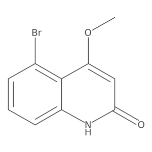 5-bromo-4-methoxy-1H-quinolin-2-one Structure