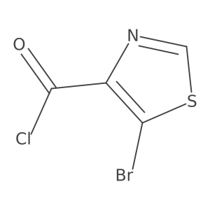 5-Bromo-1,3-thiazole-4-carbonyl chloride Structure