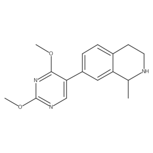 7-(2,4-Dimethoxy-pyrimidin-5-yl)-1-methyl-1,2,3,4-tetrahydro-isoquinoline Structure