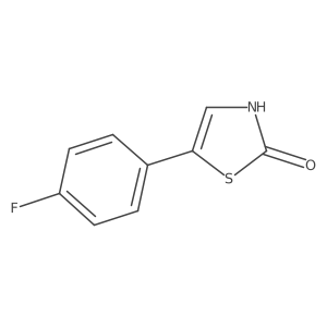 5-(4-Fluorophenyl)thiazol-2-ol Structure