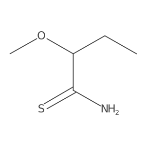 2-Methoxybutanethioamide Structure