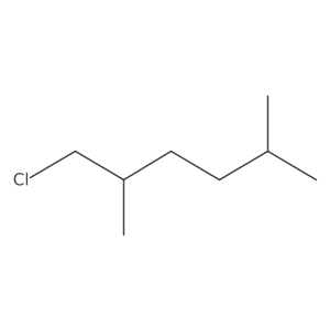 1-Chloro-2,5-dimethylhexane结构式
