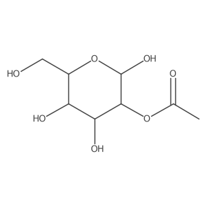 I+/--D-Glucopyranose, 2-acetate结构式