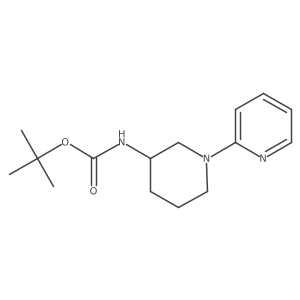 Tert-butyl (1-(pyridin-2-yl)piperidin-3-yl)carbamate Structure