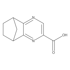 5,6,7,8-Tetrahydro-5,8-methanoquinoxaline-2-carboxylic acid Structure