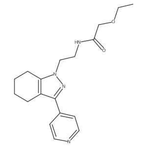 2-ethoxy-N-(2-(3-(pyridin-4-yl)-4,5,6,7-tetrahydro-1H-indazol-1-yl)ethyl)acetamide Structure