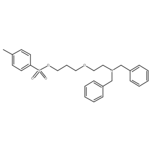 3-[2-(Dibenzylamino) ethoxy]propyl 4-methylbenzenesulfonate Structure