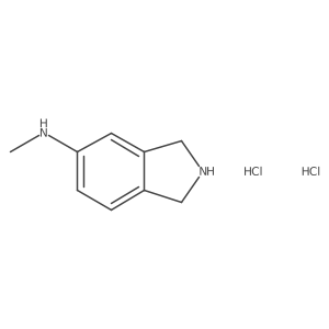 N-Methyl-2,3-dihydro-1H-isoindol-5-amine dihydrochloride Structure
