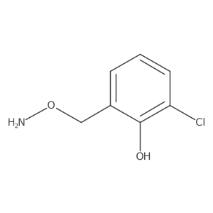 2-[(Aminooxy)methyl]-6-chlorophenol结构式