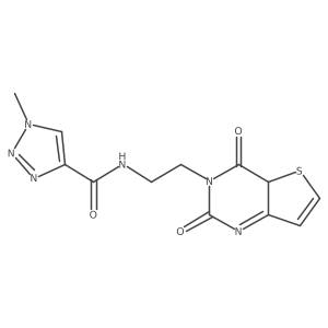 N-[2-(2,4-dioxo-4aH-thieno[3,2-d]pyrimidin-3-yl)ethyl]-1-methyltriazole-4-carboxamide Structure