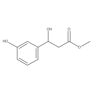 methyl (3S)-3-hydroxy-3-(3-hydroxyphenyl)propanoate Structure