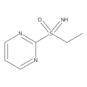 Ethyl(imino)(pyrimidin-2-yl)-lambda6-sulfanone Structure