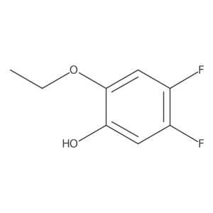 2-Ethoxy-4,5-difluorophenol Structure