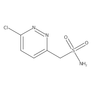 (6-Chloropyridazin-3-yl)methanesulfonamide结构式
