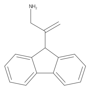 2-(9H-fluoren-9-yl)prop-2-en-1-amine结构式