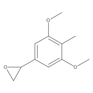 2-(3,5-Dimethoxy-4-methylphenyl)oxirane结构式