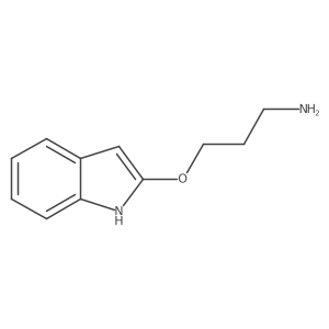 3-(1H-indol-2-yloxy)propan-1-amine Structure