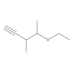 4-Ethoxy-3-methylpent-1-yne结构式