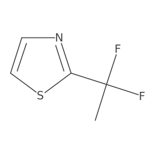 2-(1,1-Difluoroethyl)-1,3-thiazole Structure
