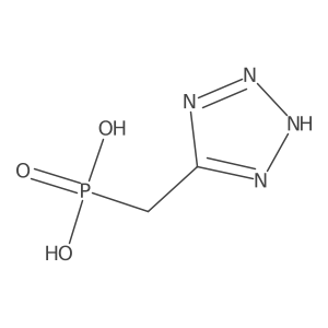 5-(Phosphonomethyl)-1h-tetrazole结构式