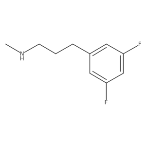 [3-(3,5-Difluoro-phenyl)-propyl]-methyl-amine结构式
