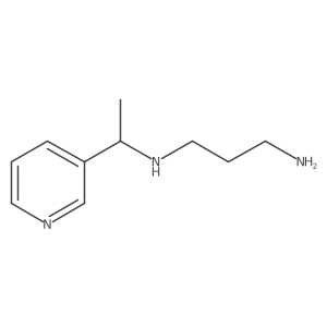 N1-[1-(3-Pyridinyl)ethyl]-1,3-propanediamine Structure