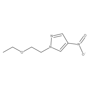1-(2-Ethoxyethyl)-4-nitro-1H-pyrazole Structure
