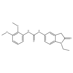 1-(2,3-Dimethoxyphenyl)-3-(1-ethyl-2-oxoindolin-5-yl)urea Structure