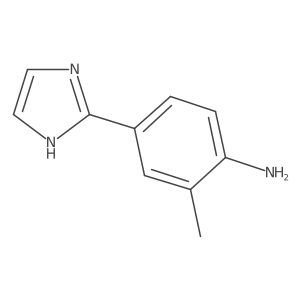 4-(1H-imidazol-2-yl)-2-methylaniline Structure