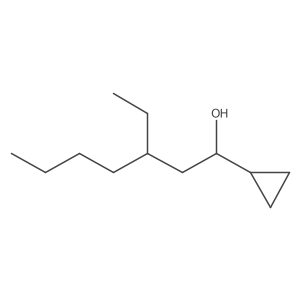 I+/--(2-Ethylhexyl)cyclopropanemethanol结构式