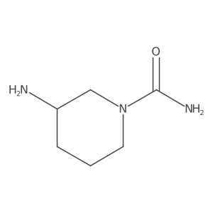 3-Aminopiperidine-1-carboxamide Structure