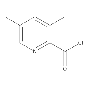 3,5-Dimethylpicolinoylchloride Structure