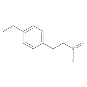 1-Ethyl-4-(2-nitroethyl)benzene Structure