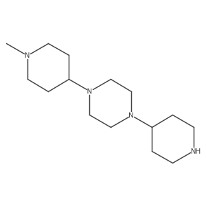 1-(1-Methyl-4-piperidinyl)-4-(4-piperidinyl)piperazine Structure