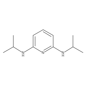 N2,N6-Diisopropyl-2,6-pyridinediamine结构式