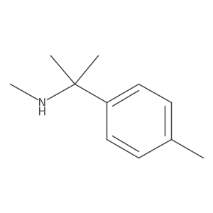 Methyl[2-(4-methylphenyl)propan-2-yl]amine Structure