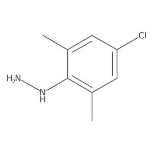 Cc1cc(Cl)cc(C)c1NN结构式