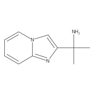 2-{Imidazo[1,2-a]pyridin-2-yl}propan-2-amine Structure