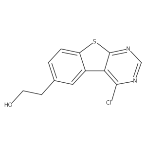 4-Chloro[1]benzothieno[2,3-d]pyrimidine-6-ethanol Structure