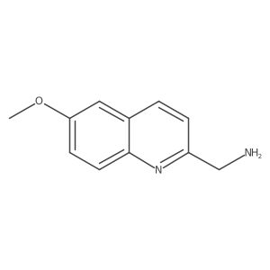(6-Methoxyquinolin-2-YL)methanamine Structure