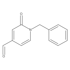1-Benzyl-2-oxo-1,2-dihydropyridine-4-carbaldehyde结构式