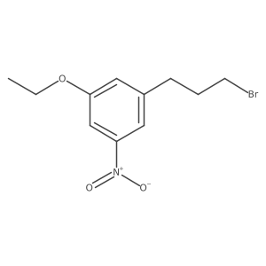 1-(3-Bromopropyl)-3-ethoxy-5-nitrobenzene Structure